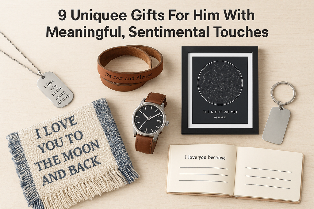9 Unique Gifts For Him With Meaningful, Sentimental Touches